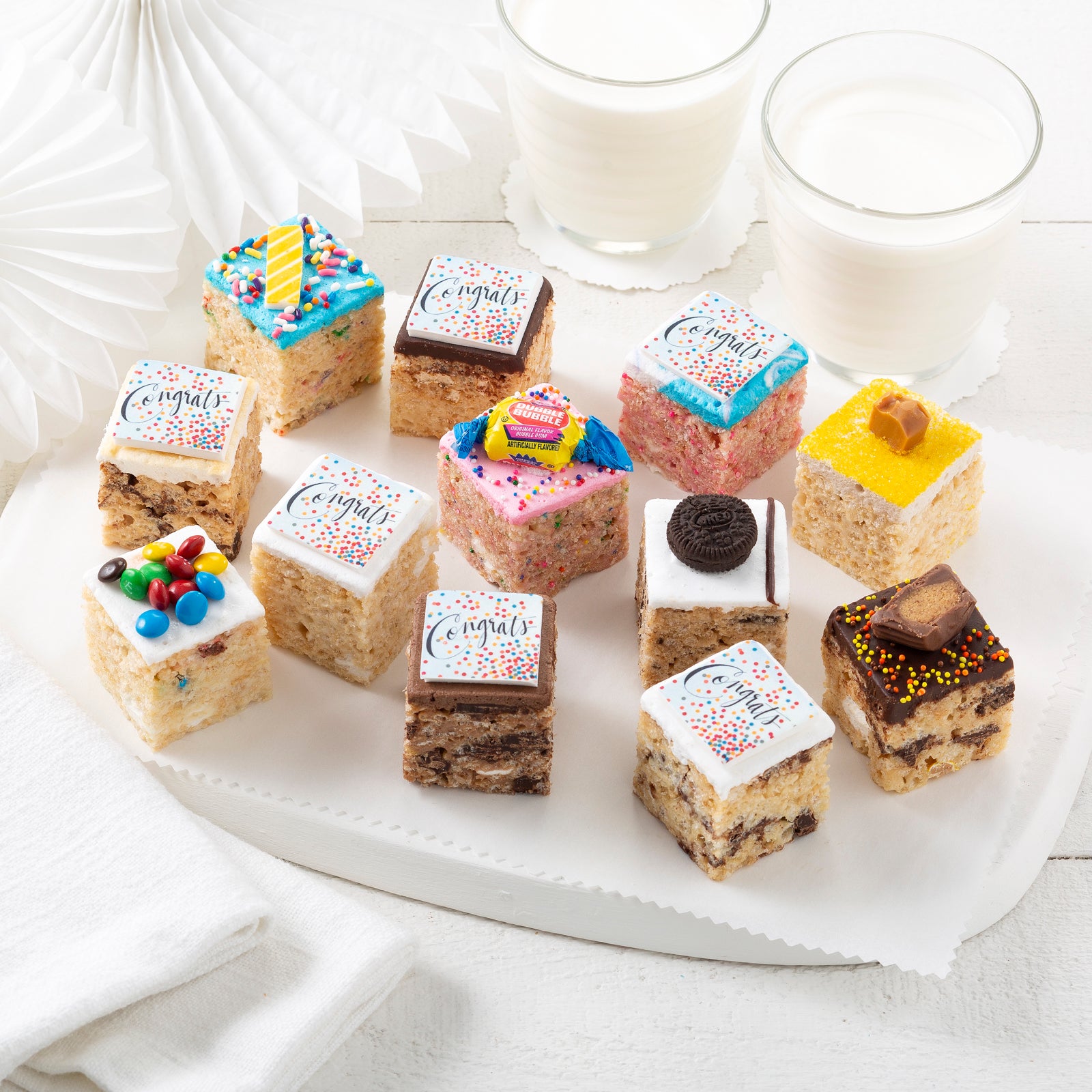 Birthday Rice Krispie Mini Gift Box