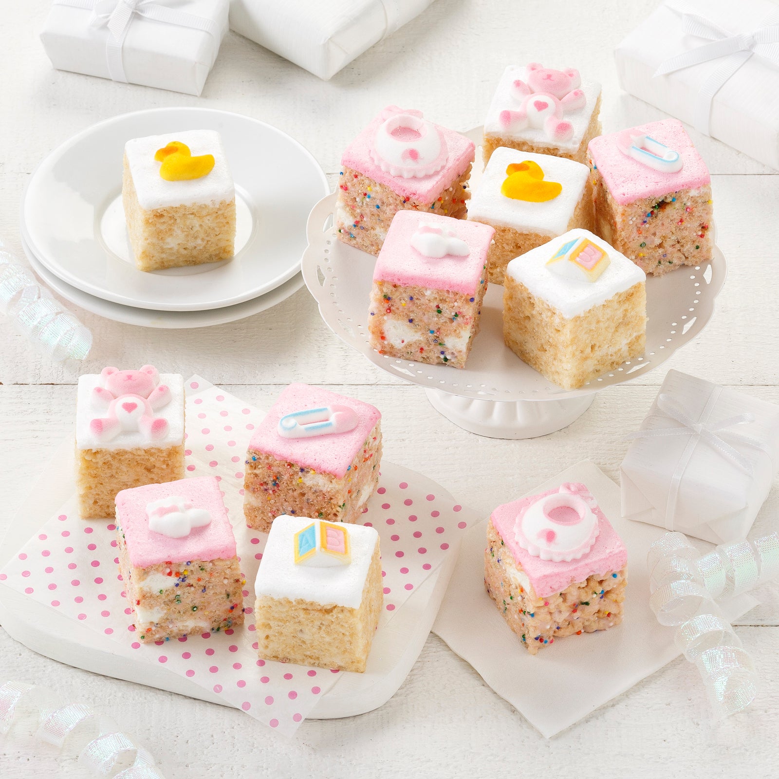 Birthday Rice Krispie Mini Gift Box