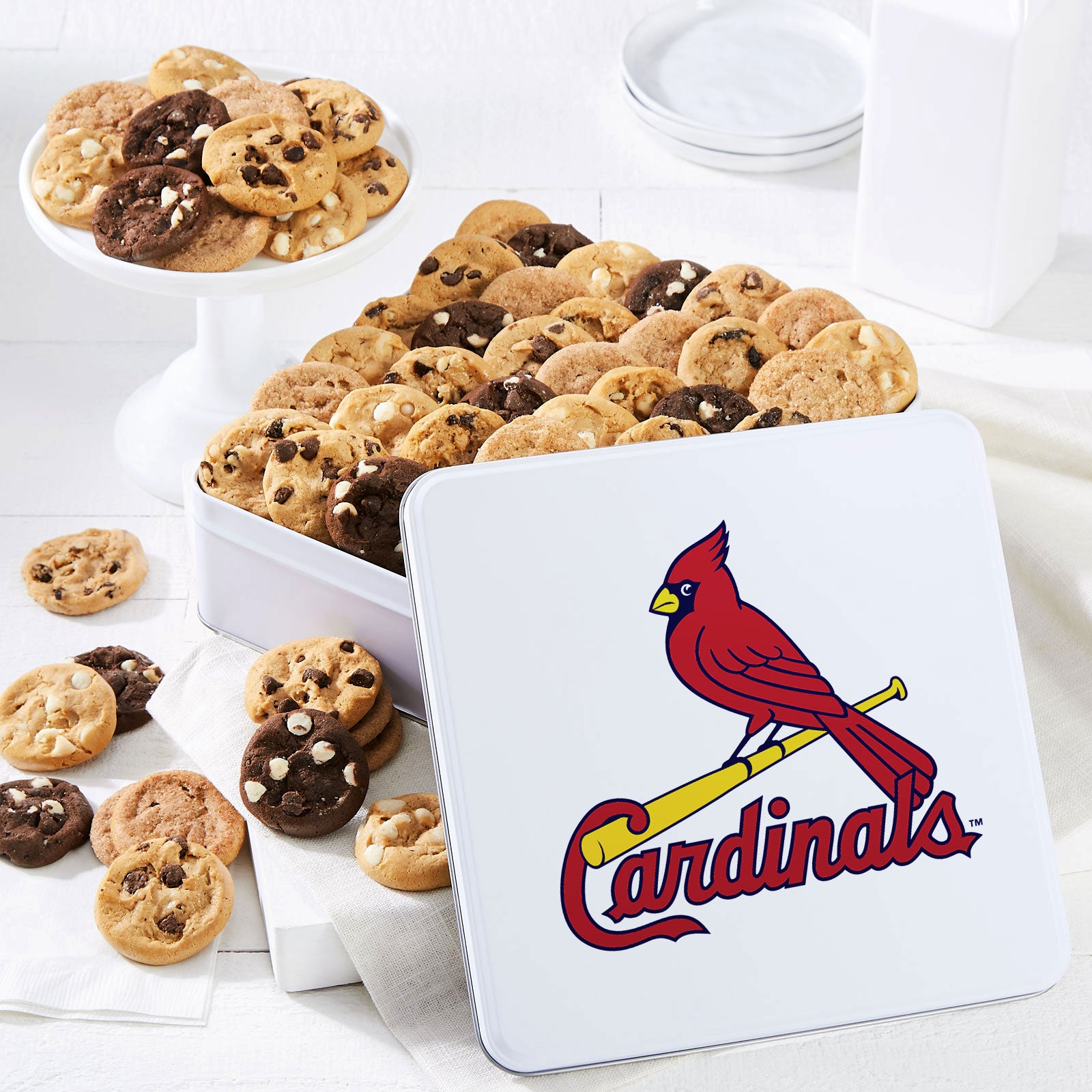 MLB St. Louis Cardinals Cookie Basket