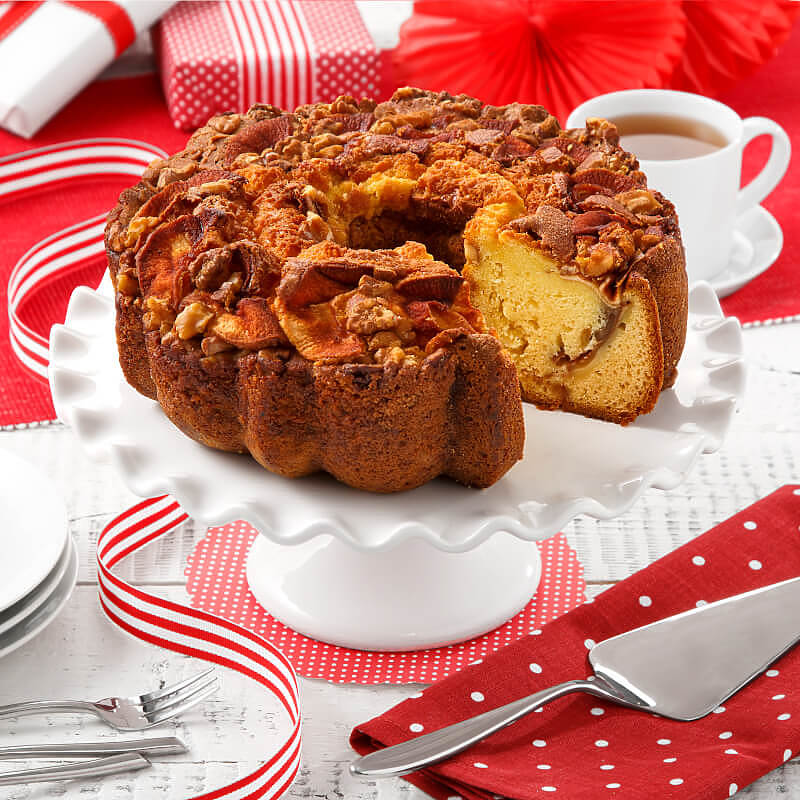 Walnut Date Bundt Coffee Cake