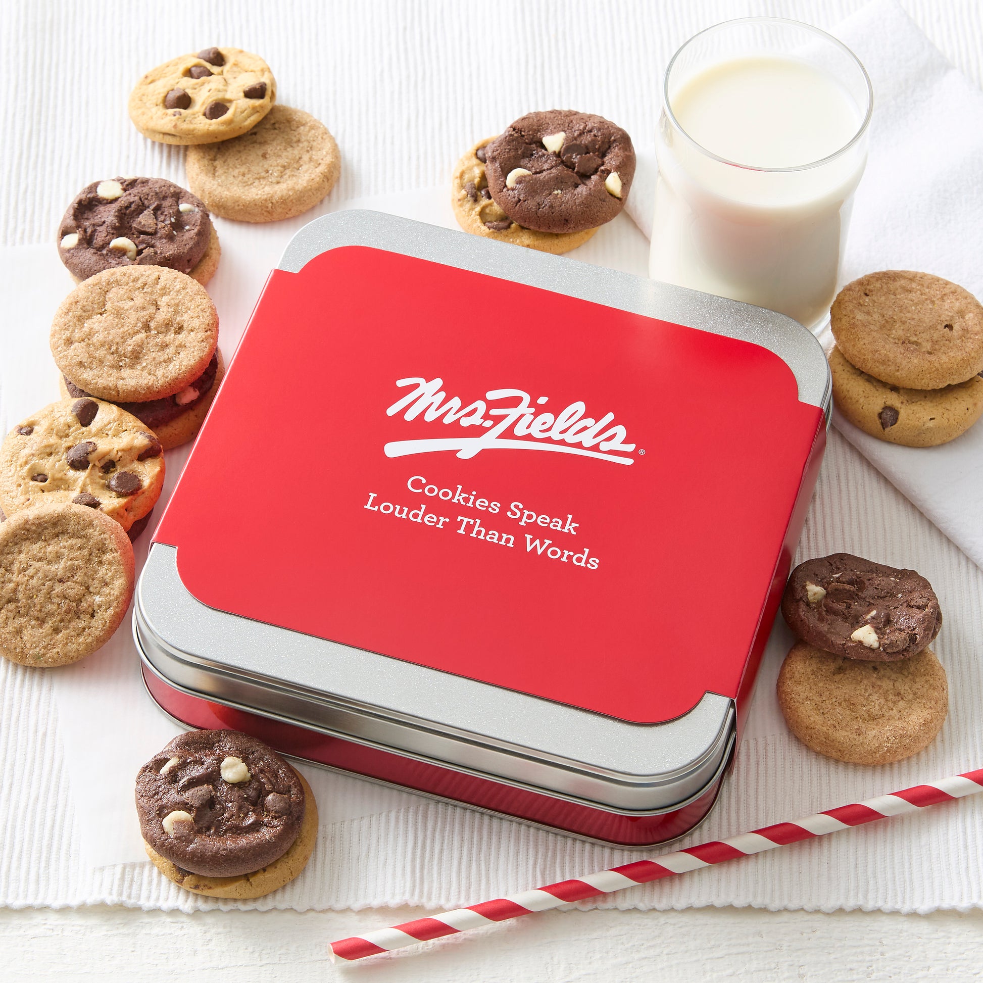 Large Signature Cookie Tin