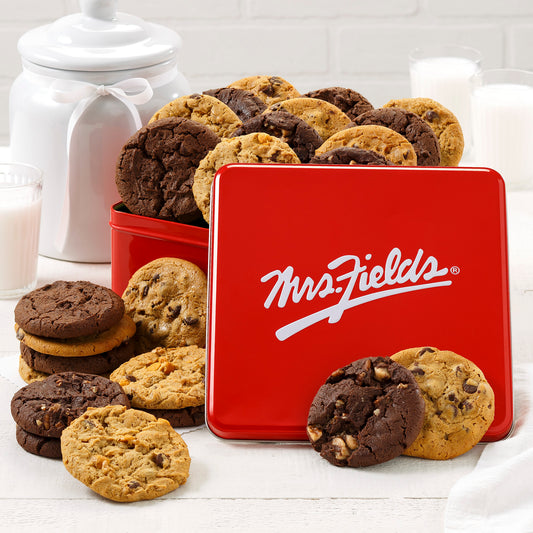 Mrs. Fields Two Dozen Signature Cookie Tin