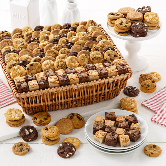 Abundant Nibblers® & Brownie Bite Combo Basket