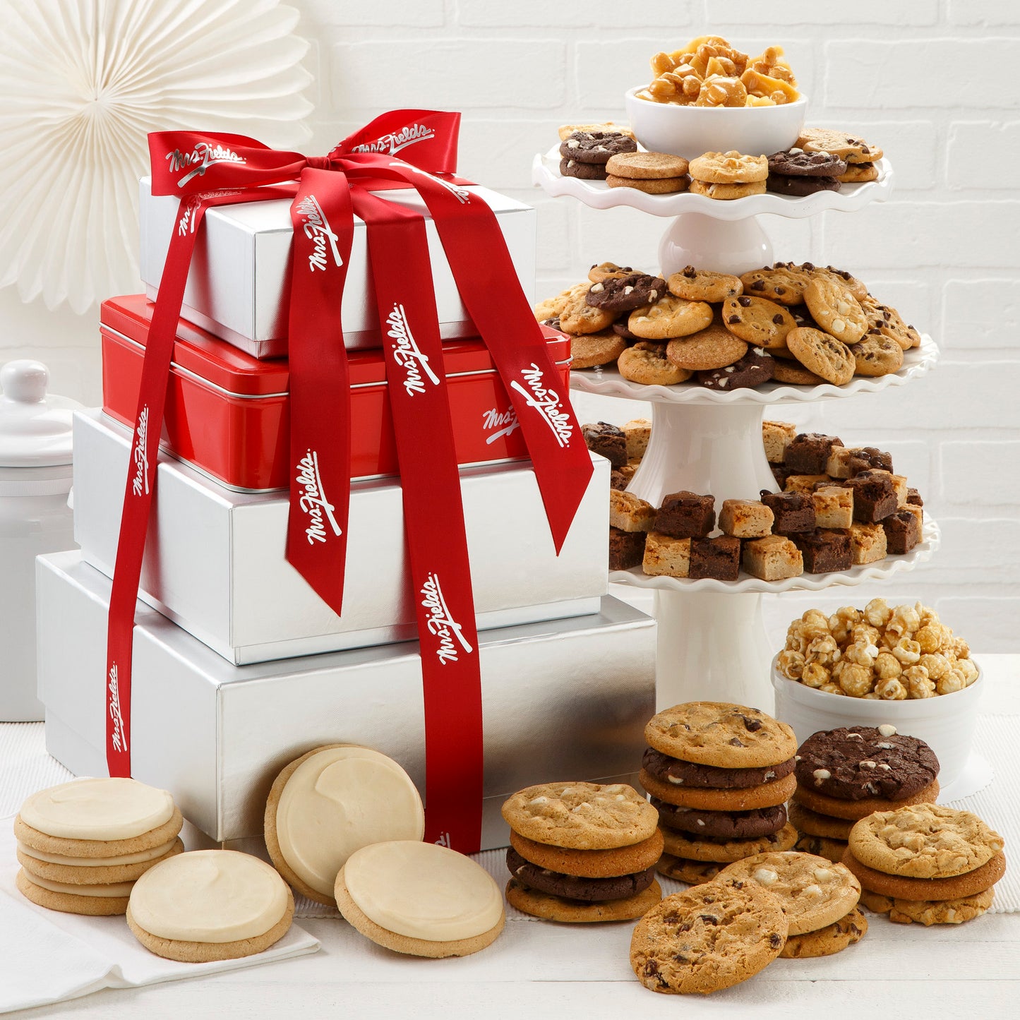 Ultimate Silver Cookie Tower