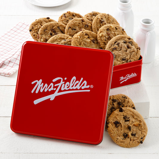 Dozen Debra’s Special® Oatmeal Raisin Walnut Cookie Tin